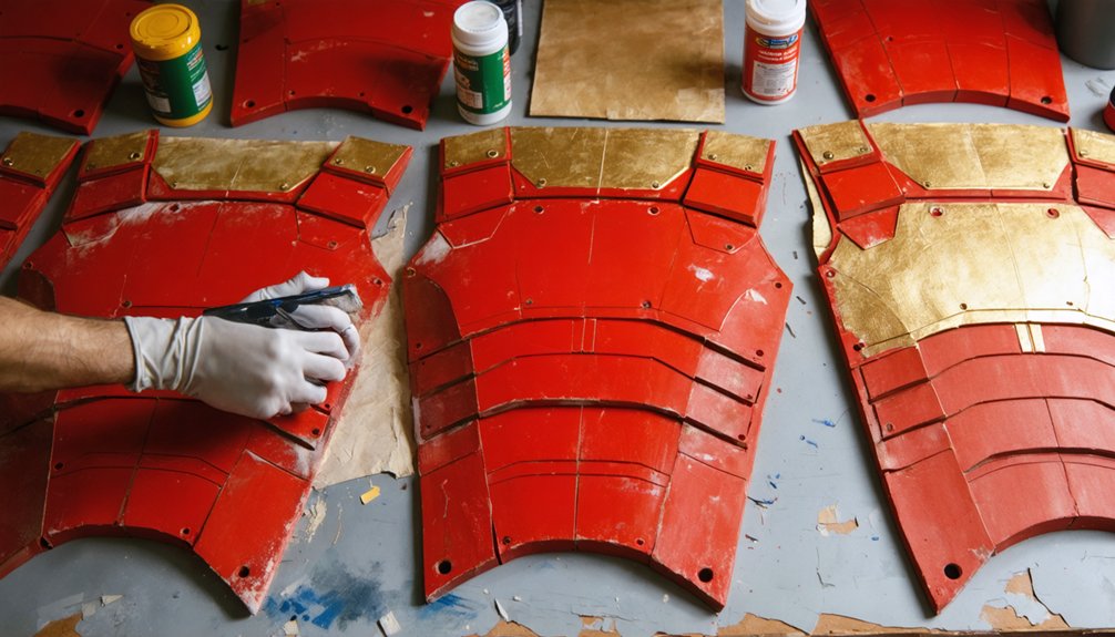 seal sand and paint