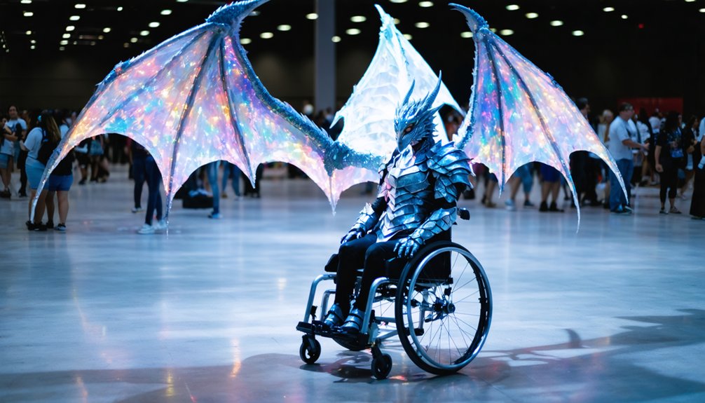 transform wheelchair into costume