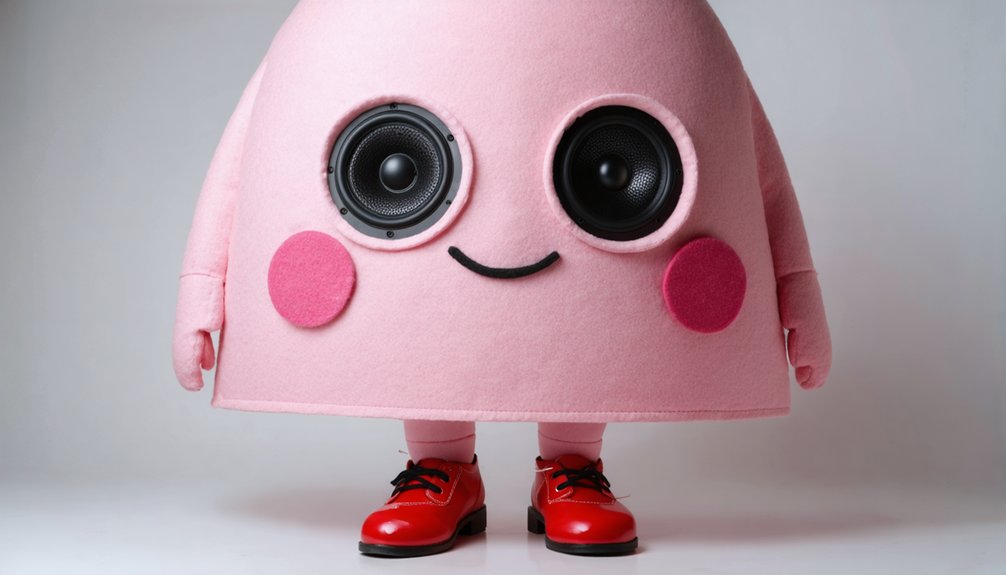 add speakers and shoes