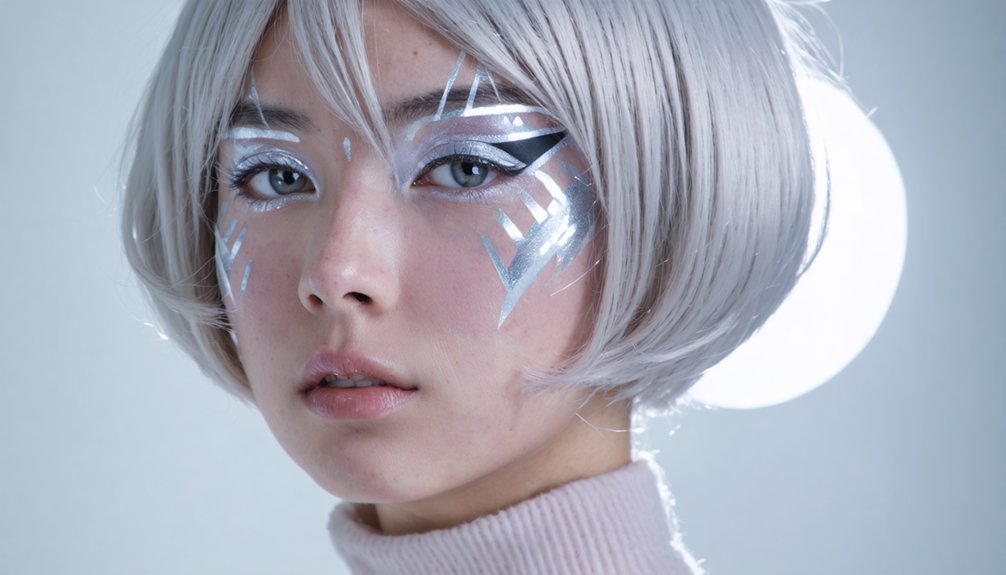 anime inspired gender neutral makeup