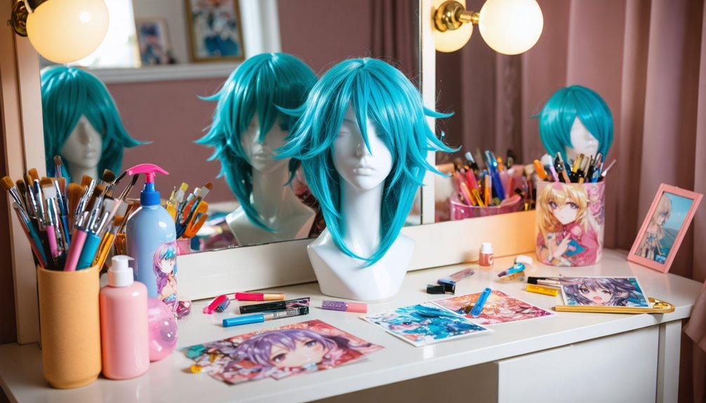 authentic cosplay wig styling