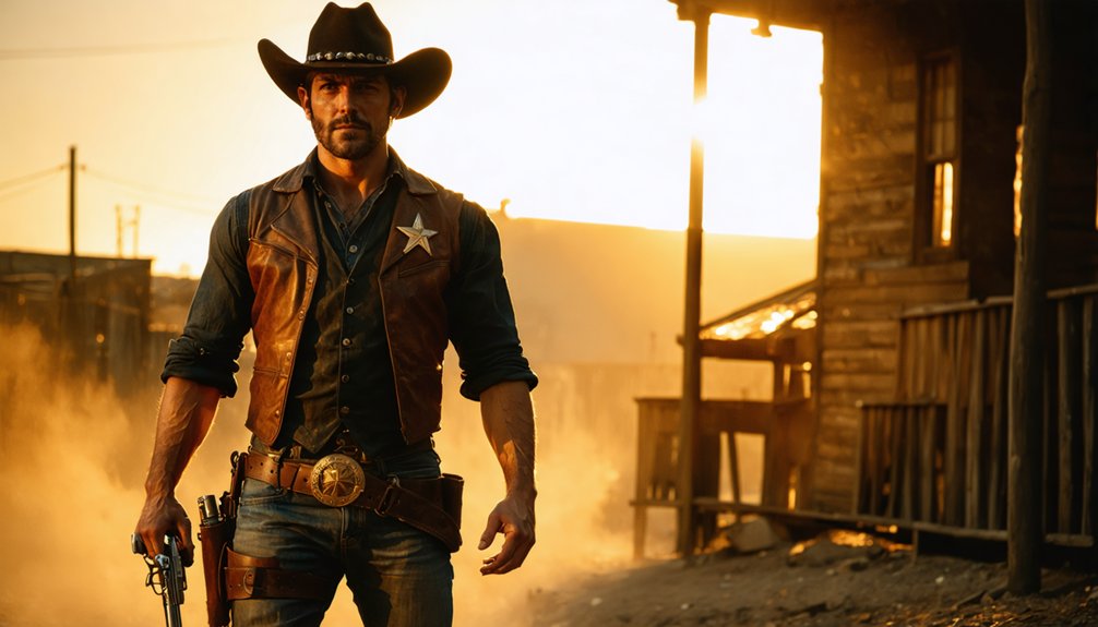 authentic sheriff costume props