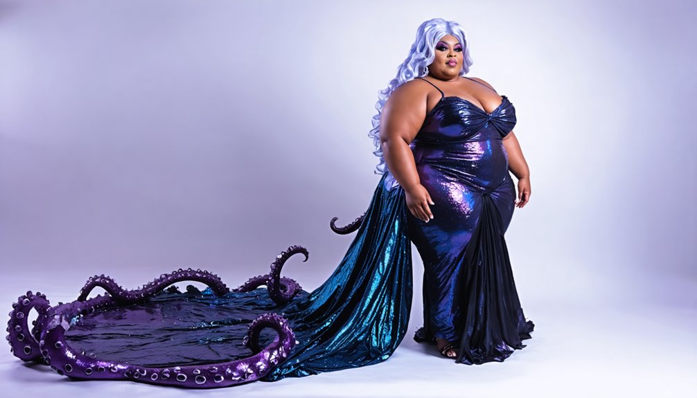 bold dramatic villain cosplay