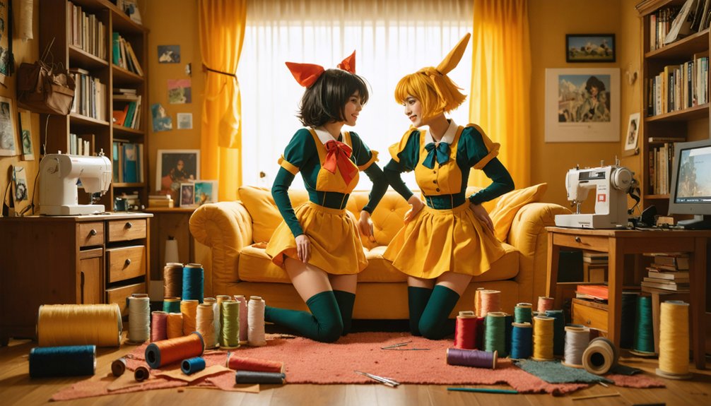 budget retro anime costumes