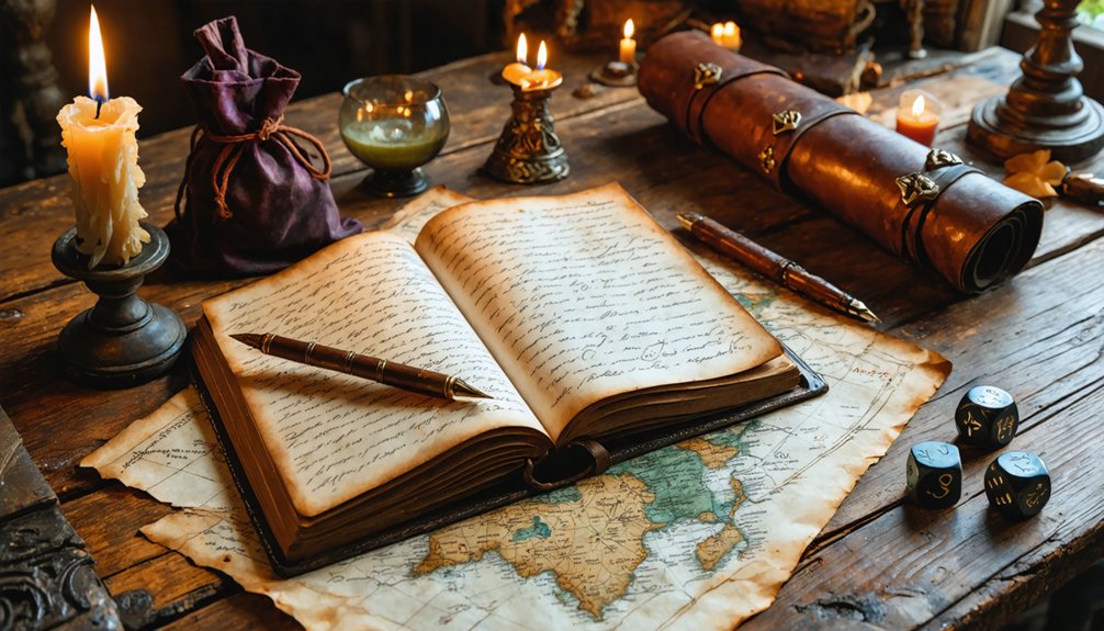 concise character backstory framework