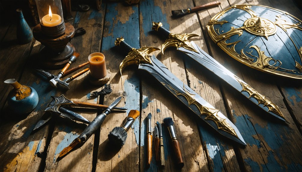 cosplay sword shield tips