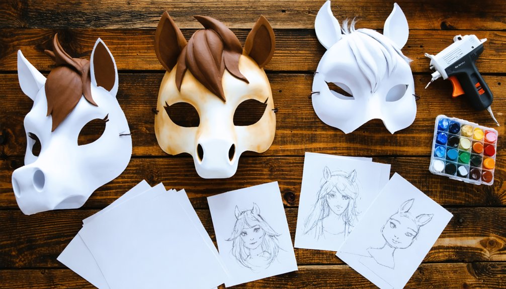 create bojack animal masks