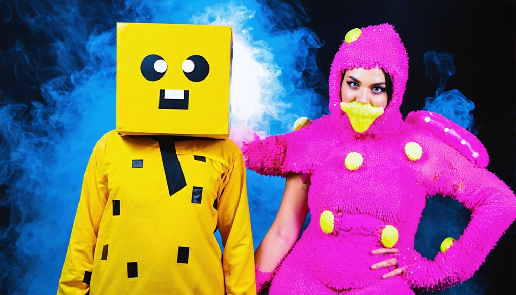 create spongebob character costumes
