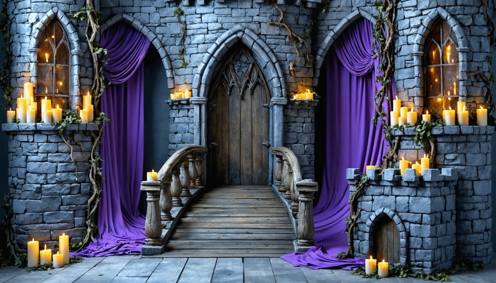 create your castle backdrop