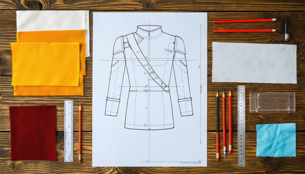customize and refine costume patterns
