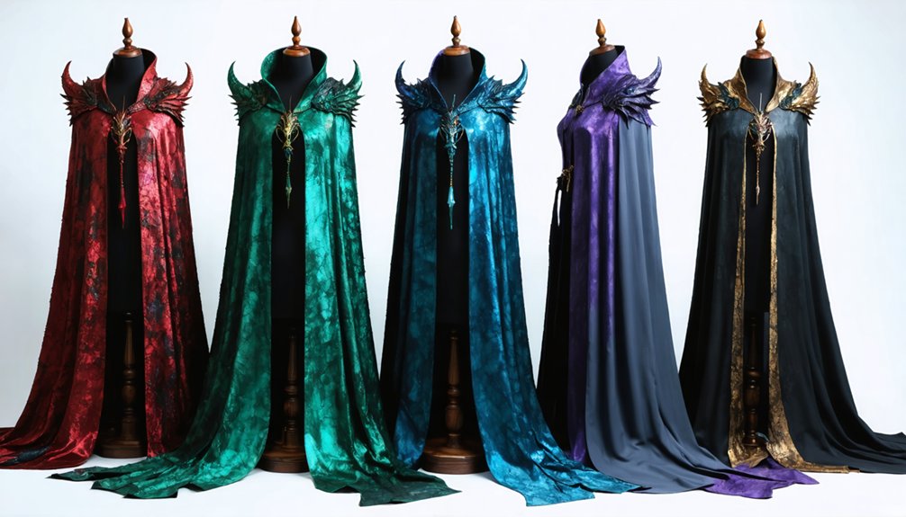 dragon themed cosplay capes