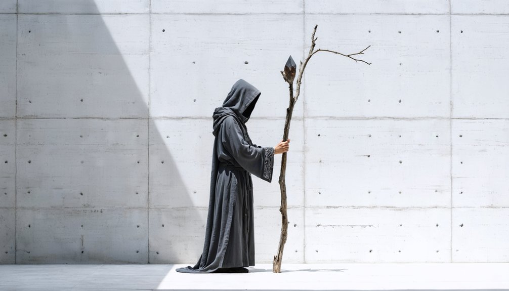 elegant minimalist magical attire