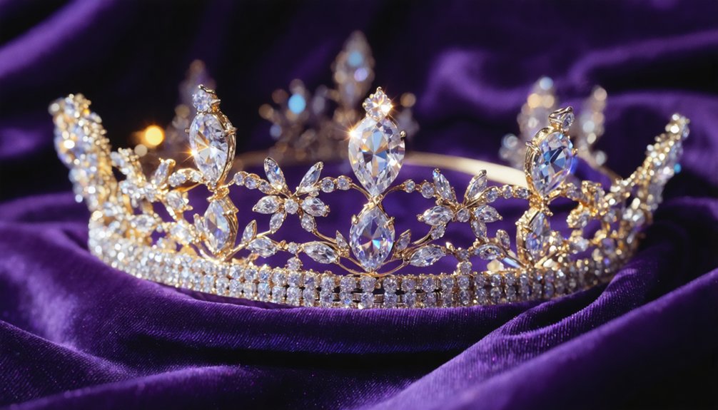 elegant royal accessory choice