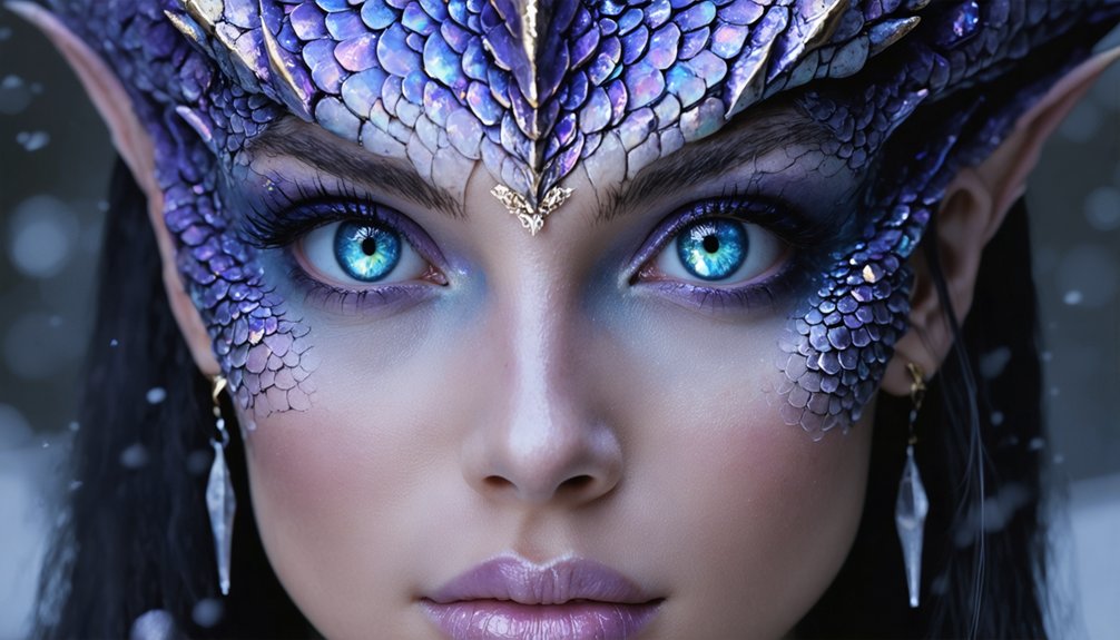 fantasy creature makeup artistry
