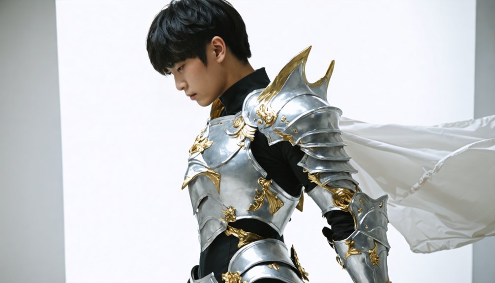 flexible movable cosplay armor