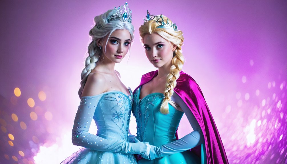 frozen character accessory details