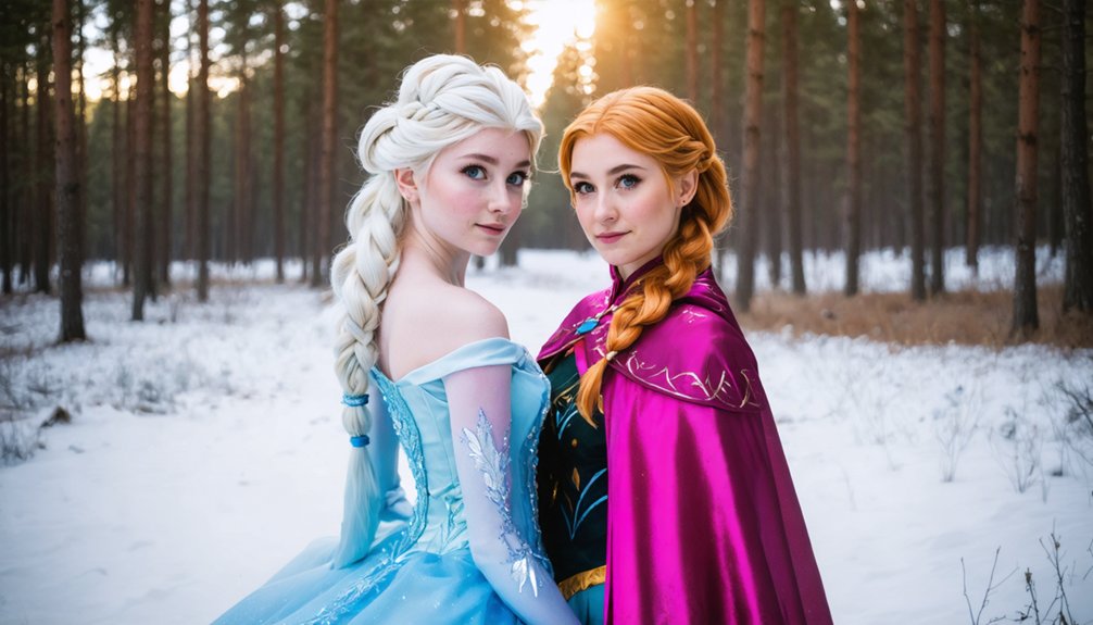 frozen sisters cosplay ideas