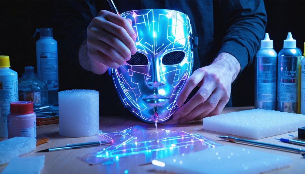 futuristic cosplay mask tutorials