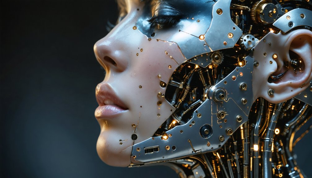 futuristic mechanical makeup techniques