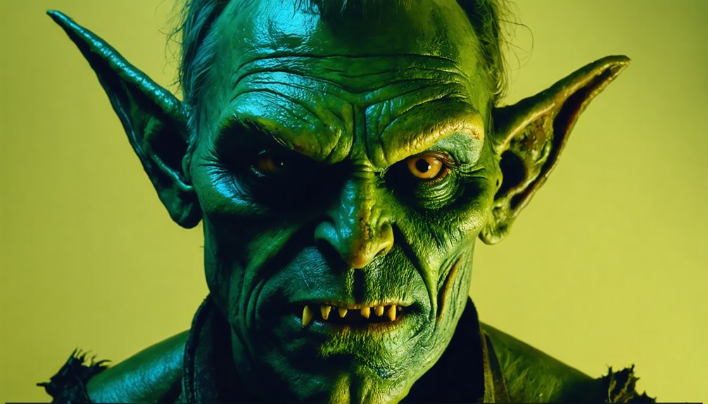 goblin makeup transformation steps