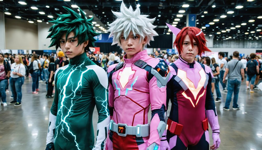 group cosplay enhances visual impact