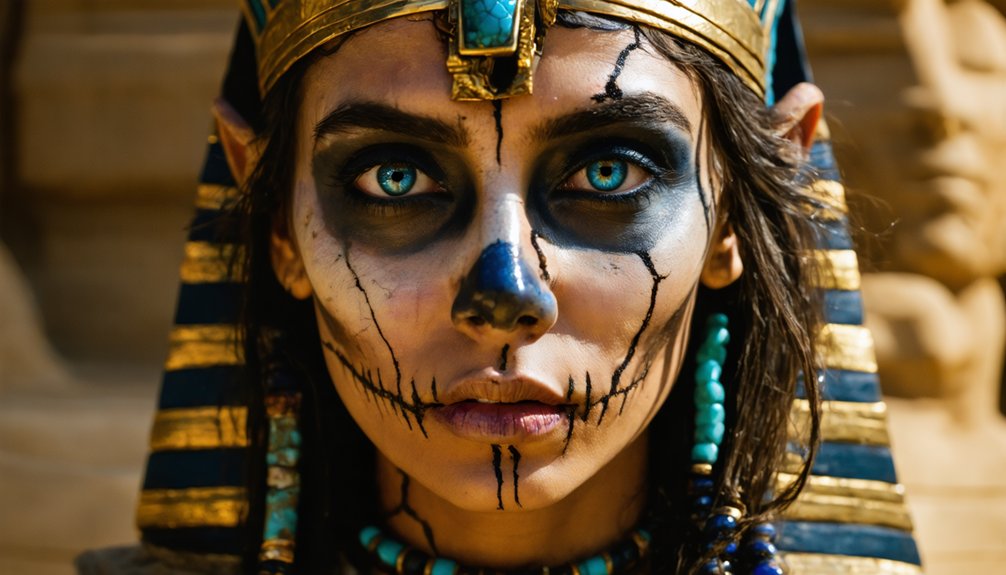 haunting layered ancient artistry