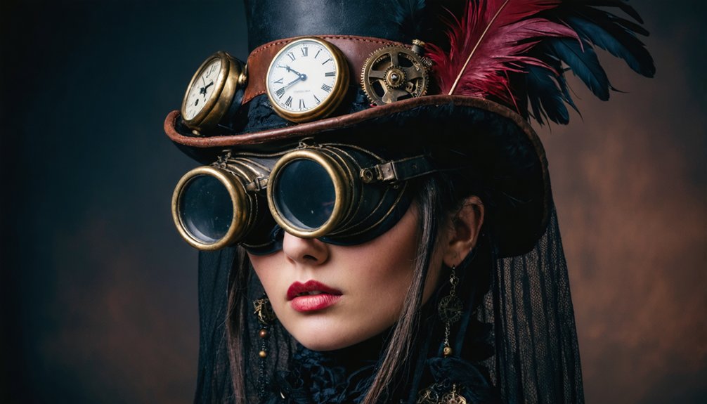 headwear defines steampunk identity