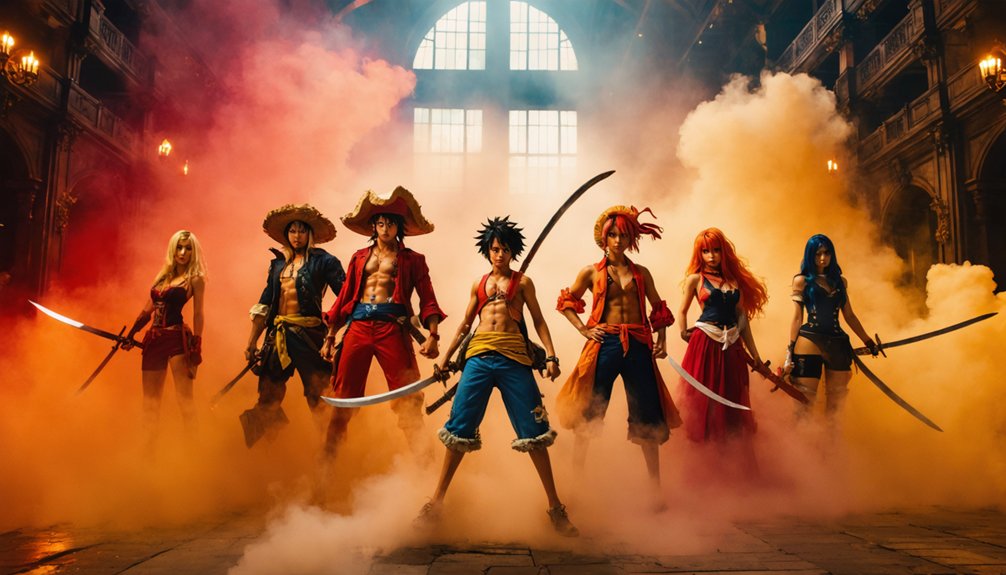 iconic coordinated cosplay group