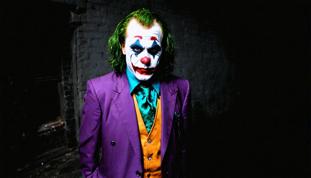 joker costume makeup tutorial