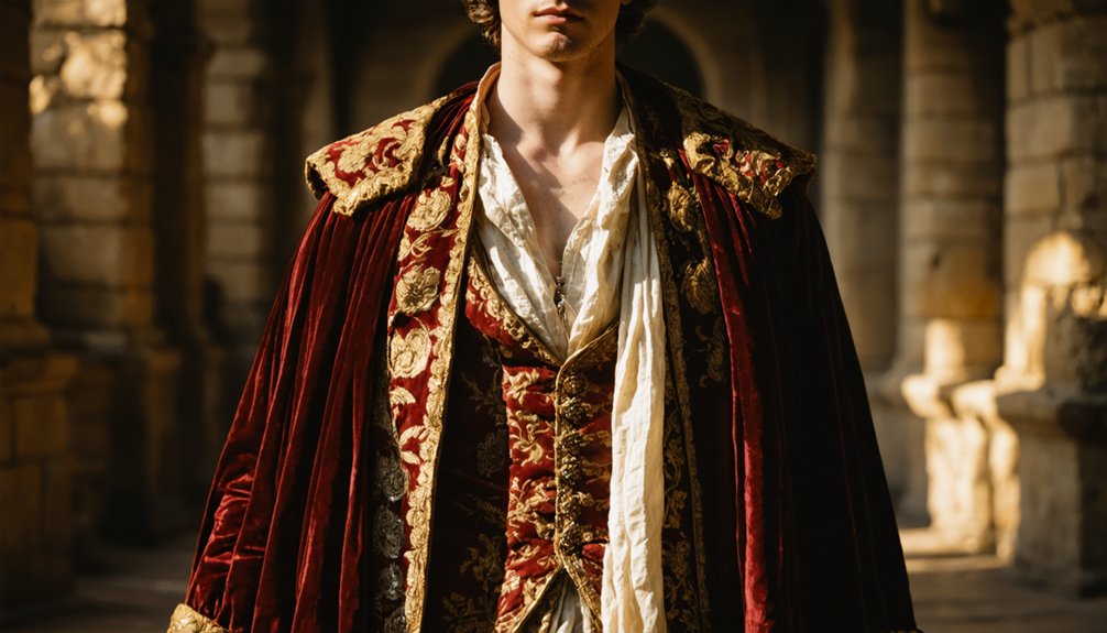 layered renaissance garment construction