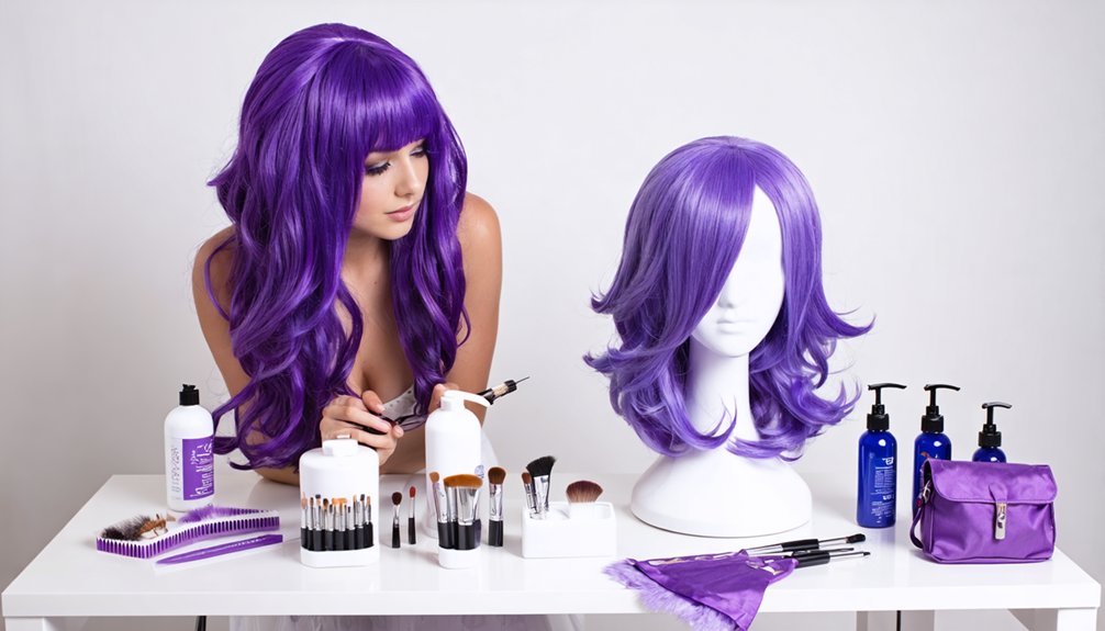 maintains wig quality and appearance