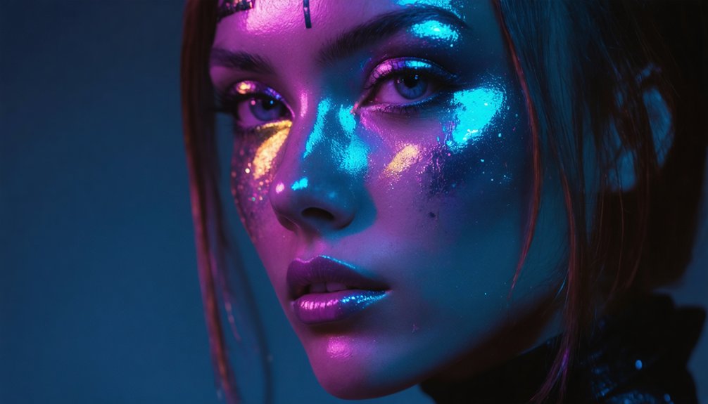 metallic highlights for dimension