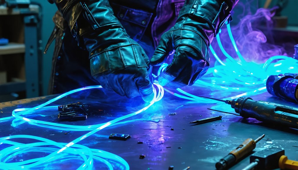 neon wiring for biohacking