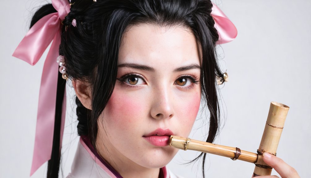nezuko wig and makeup