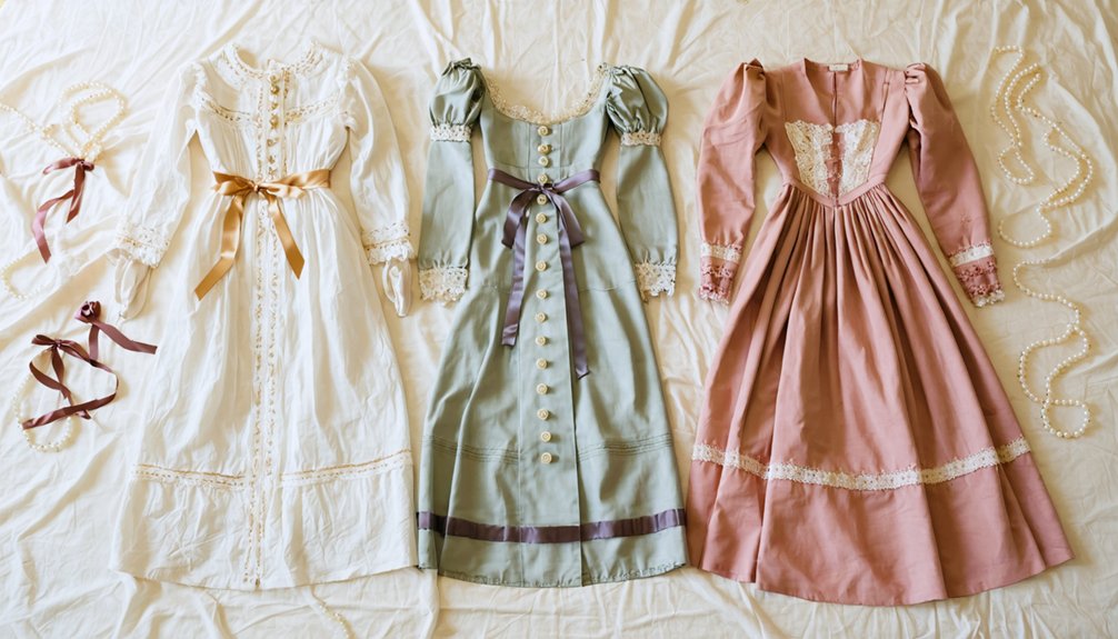 occasion specific regency dress details