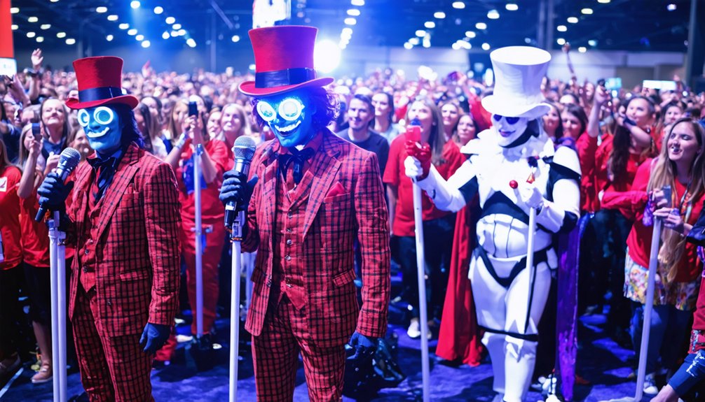 popular hazbin circus cosplay