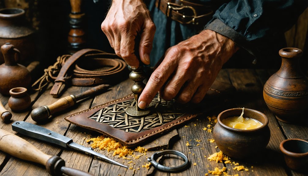 precision enhances leather artistry