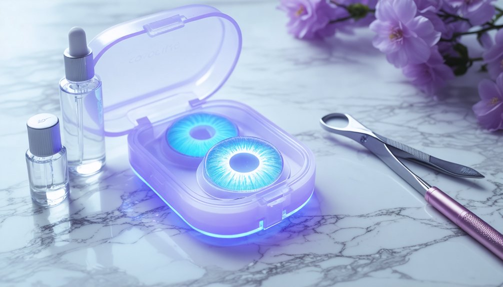 proper uv lens care routine
