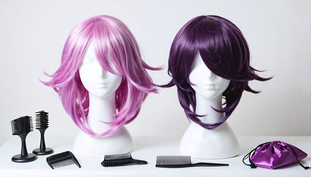 proper wig care prolongs use
