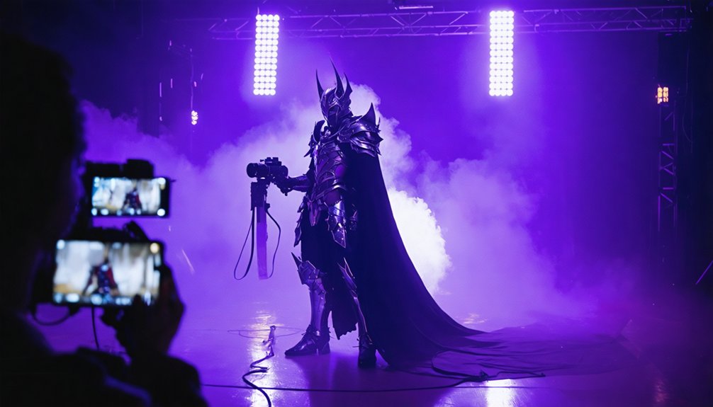 record and showcase cosplay