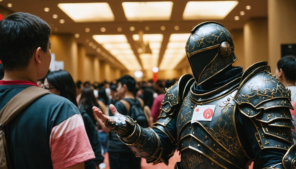 respectful boundaries at conventions