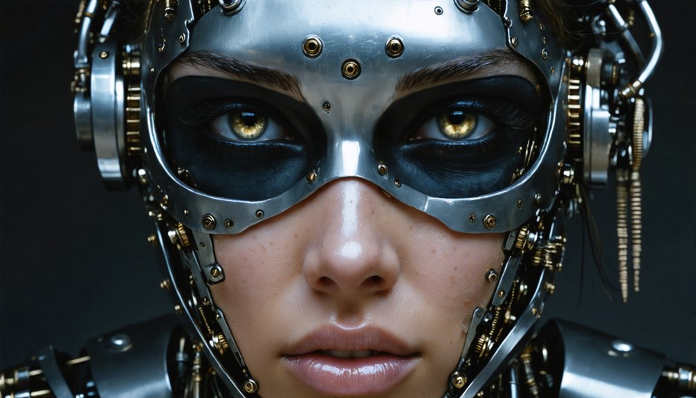 seal lenses and set makeup