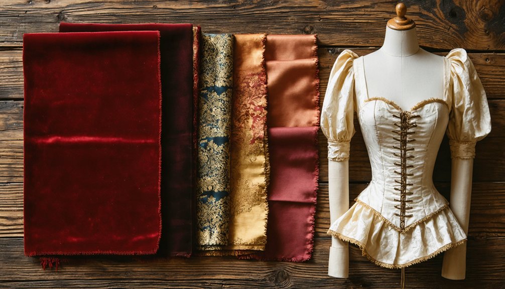 selecting authentic costume materials