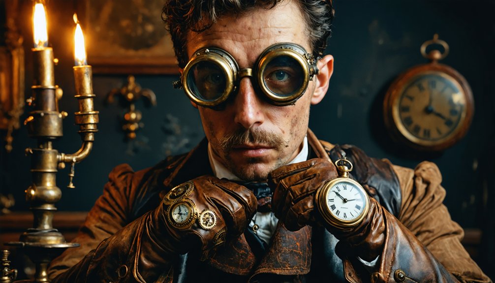 steampunk craftsmanship and tools