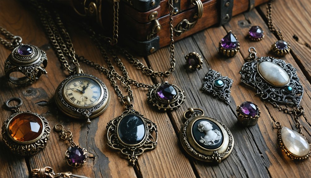 steampunk gothic cosplay jewelry