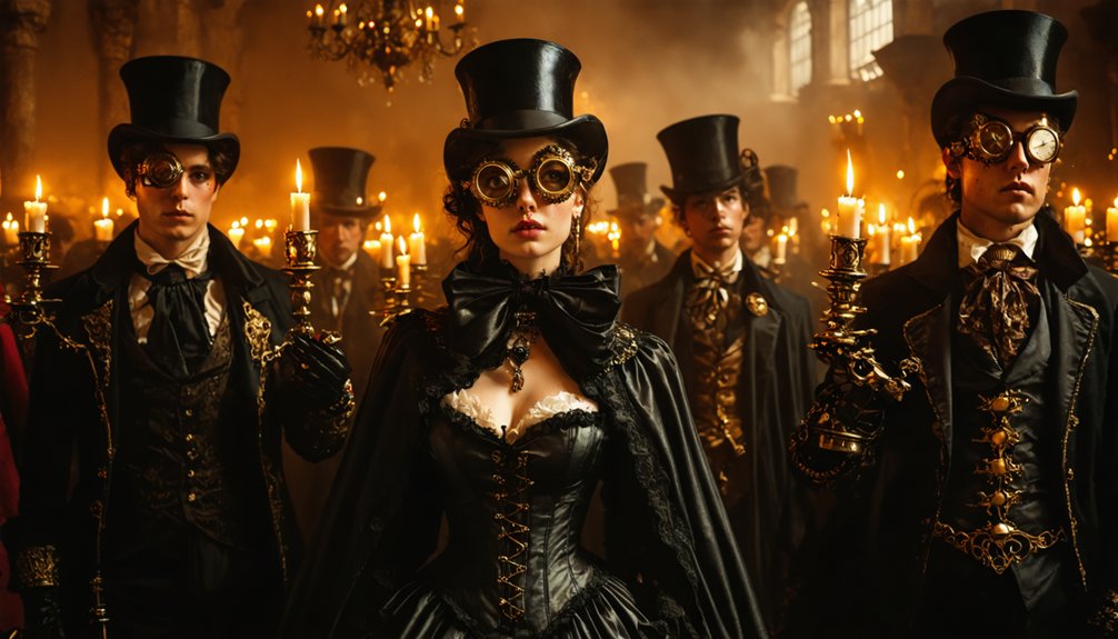 steampunk gothic cosplay themes