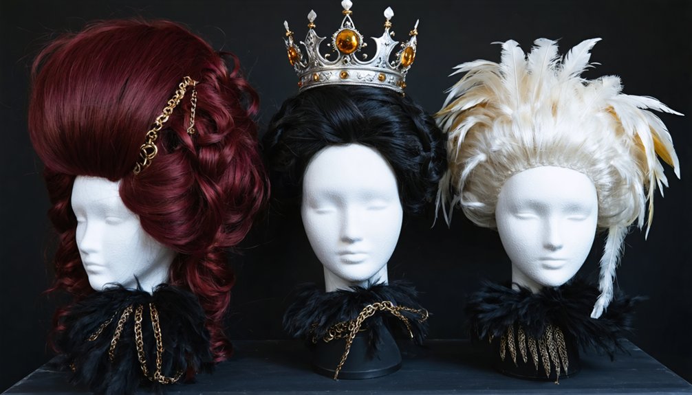 steampunk gothic cosplay wigs