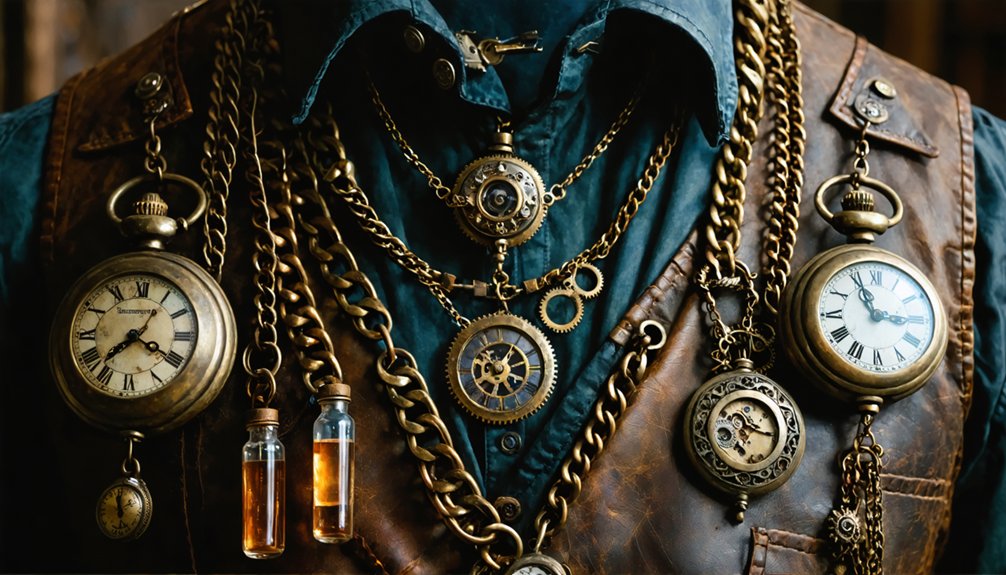 strategic layered steampunk accessories