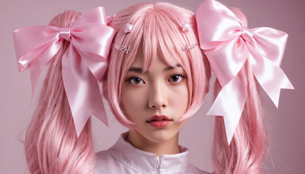 styling twin tails cosplay