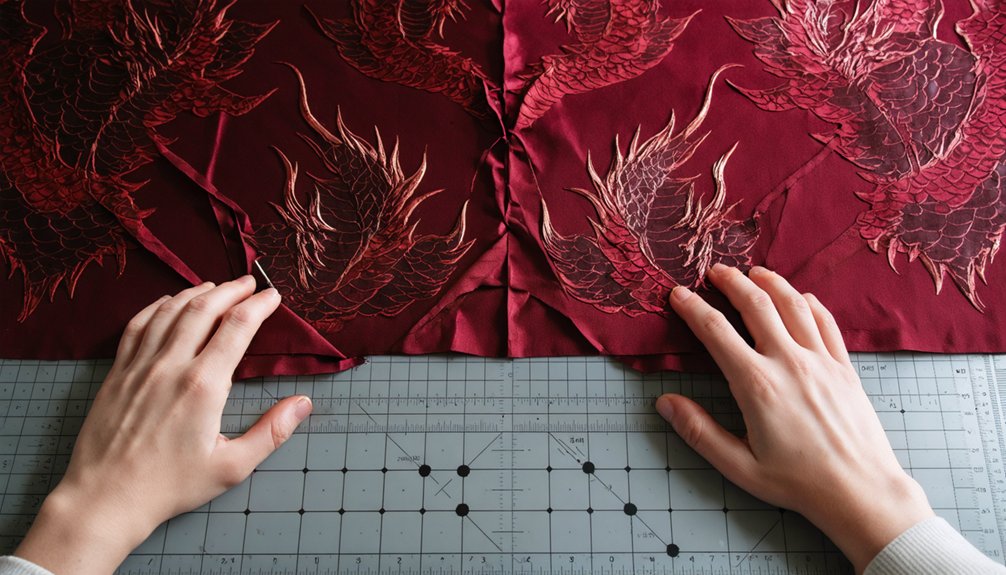 symmetrical pattern marking techniques